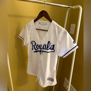Women’s Kansas City Royals Baseball Jersey Tee - Size Medium